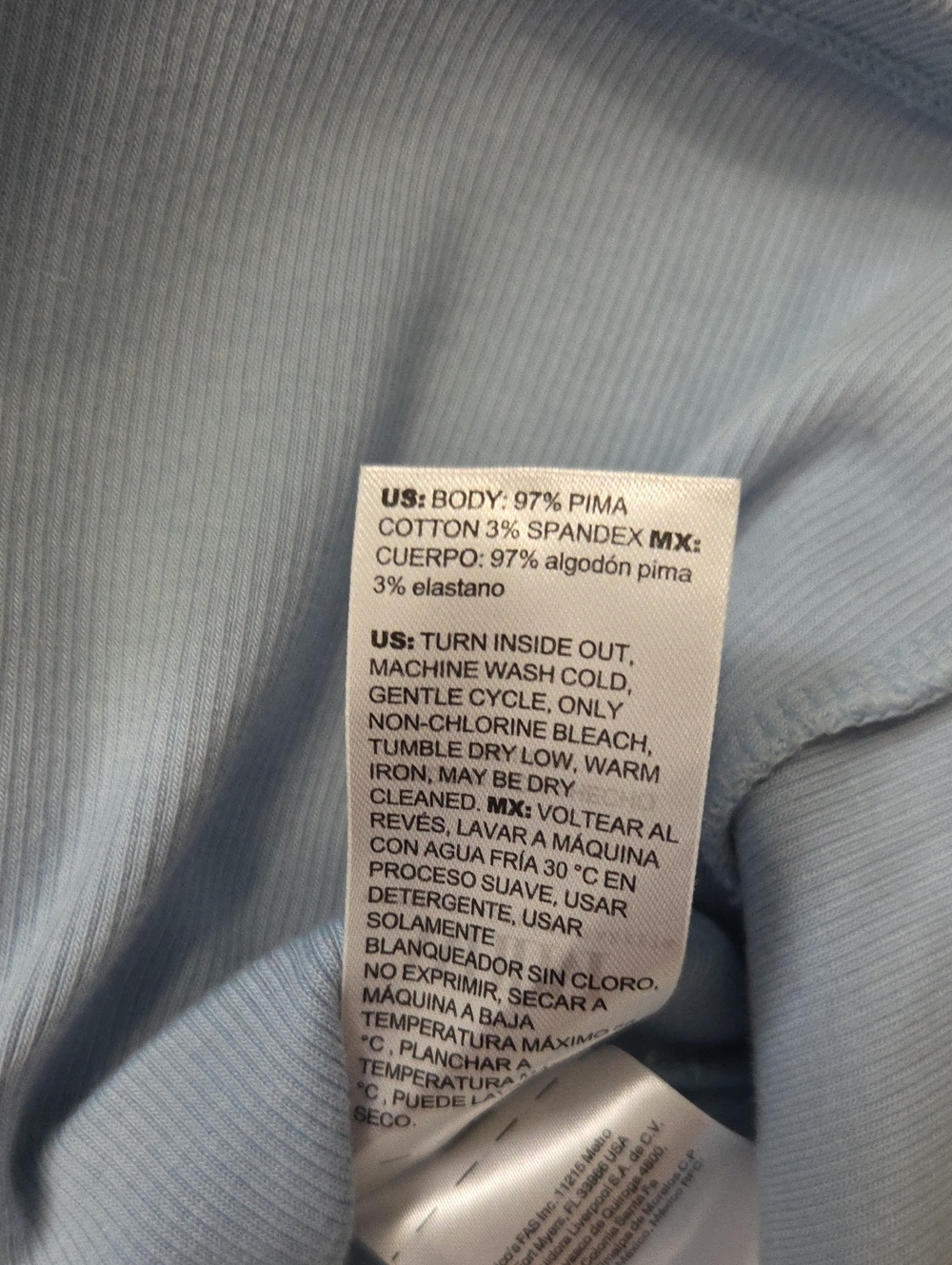 WHBM Button Shoulder Tee - Picture 5 of 5